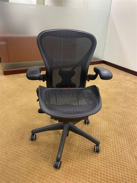 Herman Miller Classic Aeron Chair Loaded Posture Fit