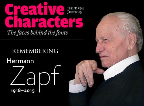 Hermann Zapf obituary Typography The Guardian