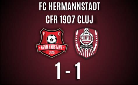 CFR 1907  FC HERMANNSTADT – CFR CLUJ 1-0