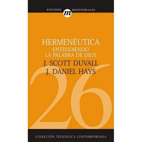 Hermeneutica entendiendo la palabra de dios coleccion teologica contemporanea estudios ministeriales spanish. - Manual de fusibles ford ka 2005.
