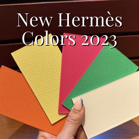 Hermes 2023 Colors