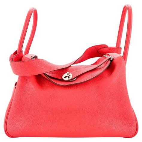 Hermes Lindy Bag Clemence 34 at 1stDibs