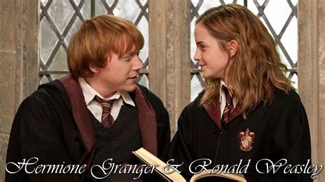 Hermione and Ron - YouTube