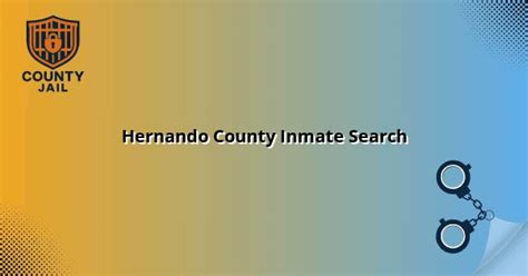 Hernando county inmate population.  In-person and remote visit options...