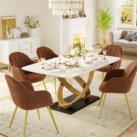 Hernest furniture. "At Hernest, we believe that furniture should be more than just pieces in a room." - Sarah. Capricorn - The Beauty-Loving Peacemaker. This luxurious 63-inch dining table is a symbol of Capricorn's pursuit of beauty and harmony. 