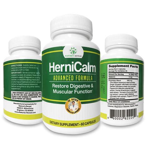 Hernia Supplements, Information & Products - Herbal Remedies