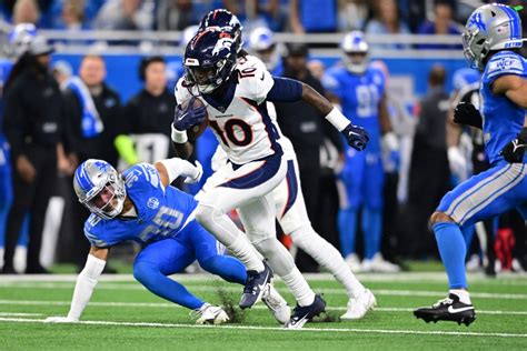 Heroes and Zeros from Broncos’ loss to Detroit Lions: Jerry Jeudy one of Denver’s few bright spots in rout