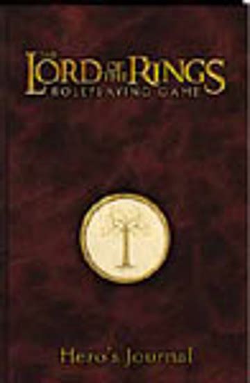 Read Online Heros Journal The Lord Of The Rings Roleplaying Game By Decipher Rpg
