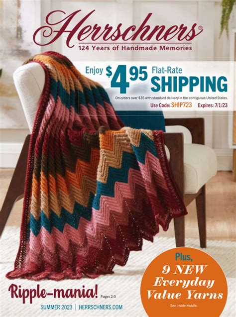 Herrschners, your one source for yarns, knit & crochet kits, and handy accessories. SAVE on Spooky—up to 50% off Halloween Clearance! ... Request A Catalog; Request a Catalog in Canada; Returns & Exchanges; Shipping Information; Website Accessibility; DMC; European Needlework Village; Gift Guide; Knit and Crochet; Needlework;. 