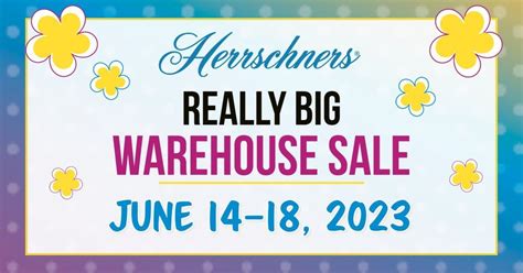 Herrschners warehouse sale 2022. June 9, 2014 · Check out our annual warehouse sale NOW ONLINE! http://www.herrschners.com/promo3.aspx herrschners.com Herrschners - Quality Crafts Since 1899 Herrschners - the ultimate source for crafters! You'll love our kits, supplies, tools for Cross Stitch, Embroidery, Knit, Crochet, Needlework, crafts! 9292 55 comments 43 shares Share 