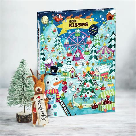 Hershey’s Kisses chocolate Advent calendar ! by * Alistar Illustration