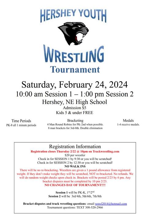 Hershey Youth Wrestling Tournament 2024 Wrestling (Live …