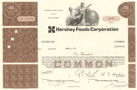 Hershey foods stock. Things To Know About Hershey foods stock. 