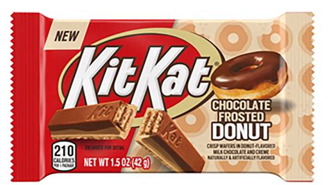 Hershey unveils new chocolate frosted donut Kit Kat bar