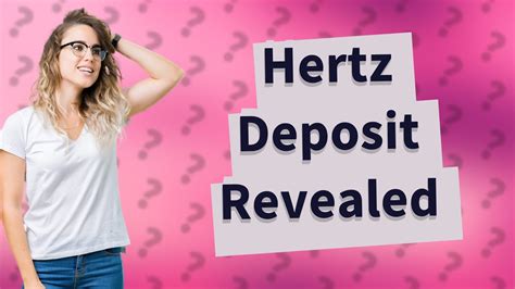 Hertz Deposit Reddit