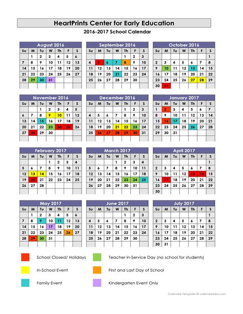 Herzing Academic Calendar