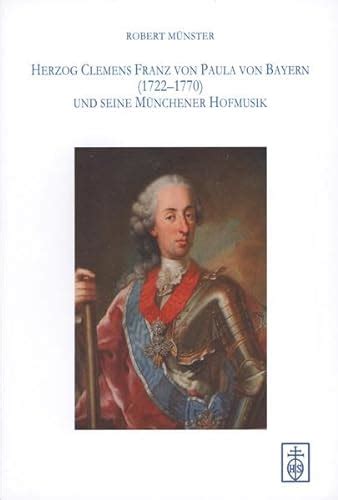 Herzog clemens franz von paula von bayern (1722 1770) und seine münchener hofmusik. - Organic chem lab manual pavia brooklyn college.