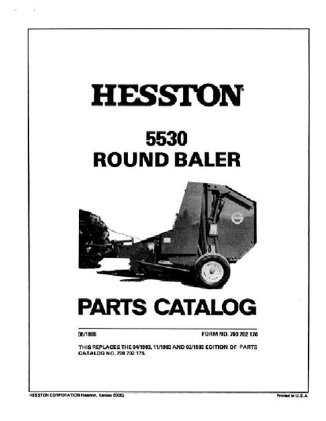 Hesston 560 round baler operators manual. - Yanmar c300 main air compressor manual.