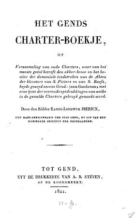 Het gends charter boekje, of, verzaemeling van oude charters. - The anarchist handbook 3 c 9060.