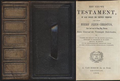 Het nieuwe testament, of alle boeken des nieuwen verbonds van onzen here. - Antique american switchblades identification value guide.
