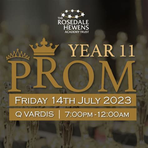 Hewens College - Year 11 Prom - Tickets Now Available!