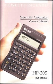 Hewlett packard 20s scientific calculator user manual. - Funktioneller test der auflösung von zugriffskonflikten in mehrrechnersystemen.