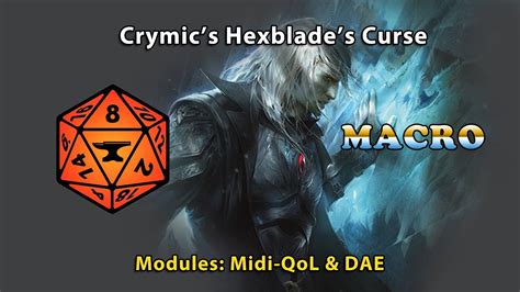 Hexblades curse. I answered this in the character sheet thread, but here is an answer in case someone searches for it later. Create an attribute on your character called critrange. Give it a value of 19. In the critical range field of all your … 