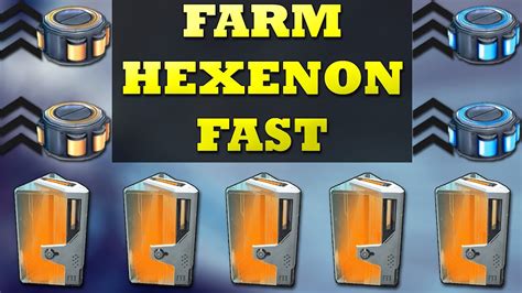 While on Jupiter the Cameria and Sinai nodes are the best places to farm hexenon, as they have an increased rate of drops,+20% increased drop rate) as compared to other areas and also because.... 