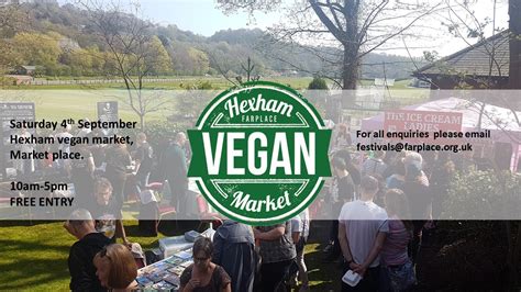 Hexham Vegan Market – VegEvents