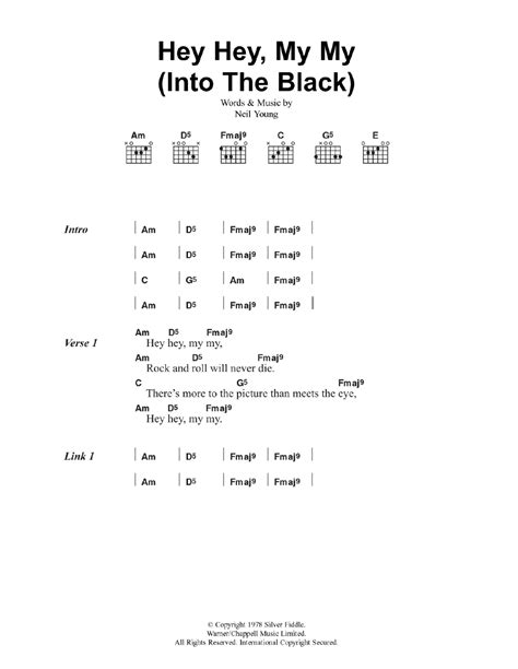 Hey Hey My My Tab by Oasis Songsterr Tabs with Rhythm