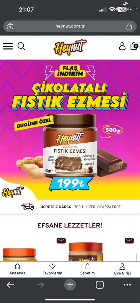 HeyNut Şikayetvar. 