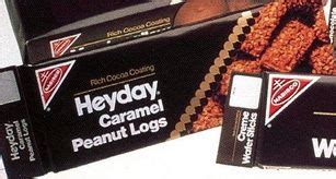 Nabisco Heyday Bars 9 oz pkg. vanilla sugar wafers 14 oz caramels 1/4 cup water 4 cups peanuts, chopped 8 oz Dark Chocolate Gently separate the sugar wafers with a knife …. 