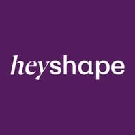 Heyshape. A power mesh lining, ingeniously located around the stomach and waist, provides comprehensive sculpting and shaping in the inner hourglass design. Convenient hook and eye closures in the crotch area ease restroom usage. An integrated, wire-free powermesh bra permits braless dressing. Straps that can be adjusted to fit 