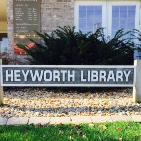 About Heyworth Public Library. About the Library; Board of Trustees. Library Policies, Ordinances, and Resolutions; Meeting Agenda and Minutes. 2024 Meeting Agenda and Minutes; 2023 Meeting Agenda and Minutes; 2022 Meeting Agenda and Minutes; 2021 Meeting Agenda and Minutes;