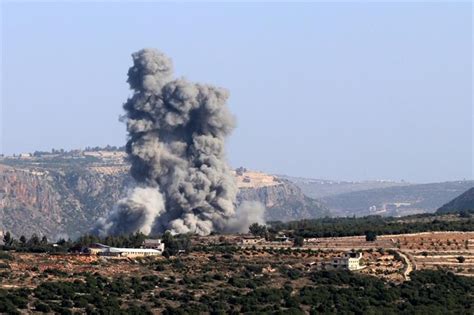 Hezbollah fires rockets at north Israel after an airstrike kills 5 of the group’s senior fighters