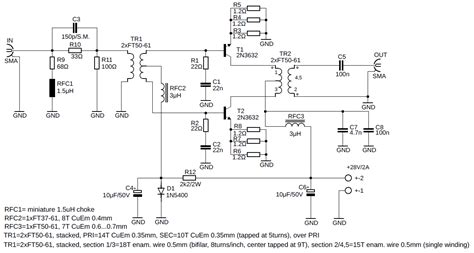 Hf transceiver schematic. 7MHz FM detector, 10W HF linear amplifier, 136 ...