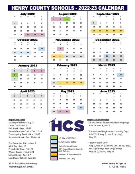 Hfcc Calendar