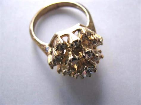 Vintage 18K HGE Gold Plated Nugget 3 Stone Mens Statement Ring Size 11 NOS. New (Other) $50.00. or Best Offer. +$9.65 shipping. Extra 20% off with coupon. Vintage 18K HGE Gold Plated Three Stone CZ Mens Statement Ring Size 12.5 NOS. New (Other) $50.00.. 
