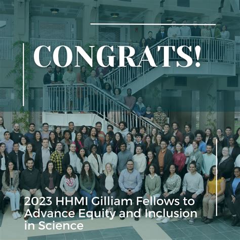 Hhmi Gilliam Fellowship 2023