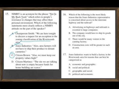 HiSET Social Studies Practice Test Questions