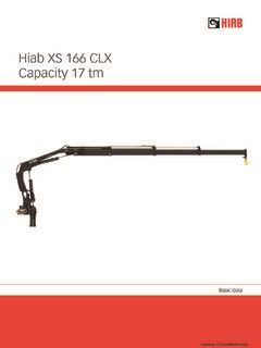 Hiab xs 166 cl manual en portugues. - Brother sewing machine manual lx 3125.