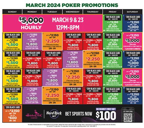 Hialeah casino poker promosyonları