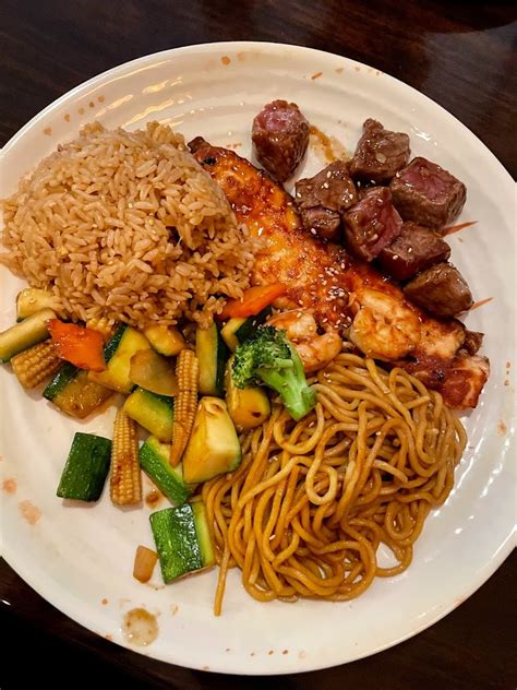 Dined at the Osaka in Woodbury, MN for the 2nd time over the last month. Both times we had chef Roni and both times the Chef and the food have been great in the Hibachi area. You can go online and get coupons for combination dinners for two for around $43/$44 and up. We had the combo beef, chicken, and shrimp.. 