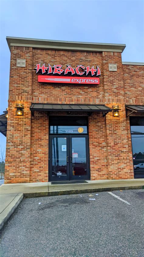 Hibachi saraland al. Get delivery or takeaway from Hibachi Express at 1189 Industrial Parkway in Saraland. Order online and track your order live. No delivery fee on your first order! 
