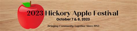Hickory apple festival. Facebook 
