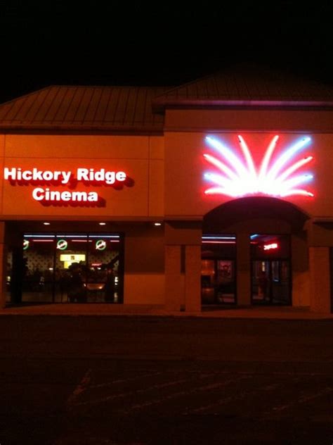 Hickory ridge cinema. Hickory Ridge Mall Cinema. 3727 S. Hickory Ridge Mall, Memphis, TN 38115. Closed. 4 screens. 1,250 seats. 1 person favorited this theater Overview; Photos; Comments; Showing 5 photos Subscribe to the newest photos. Add New Photo. Roger Ebert on Cinema Treasures: “The ultimate web site ... 