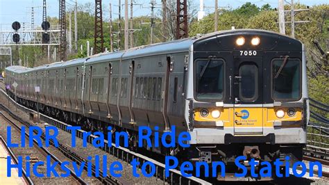 Penn Station 8:49 AM; Hicksville to Penn Station - Arrives in New Hyde Park at . Hicksville 8:14 AM; Westbury 8:18 AM; Carle Place 8:21 AM; Mineola 8:24 AM; Merillon Avenue 8:26 AM; New Hyde Park ...