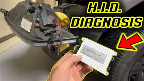 Hid ballast not working.  With all of these troubleshooting steps, you should be a...