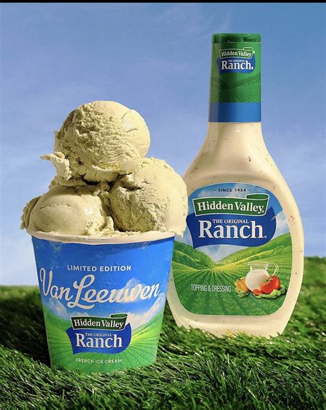 Hidden Valley Ranch ice cream to debut at Walmart locations nationwide in March