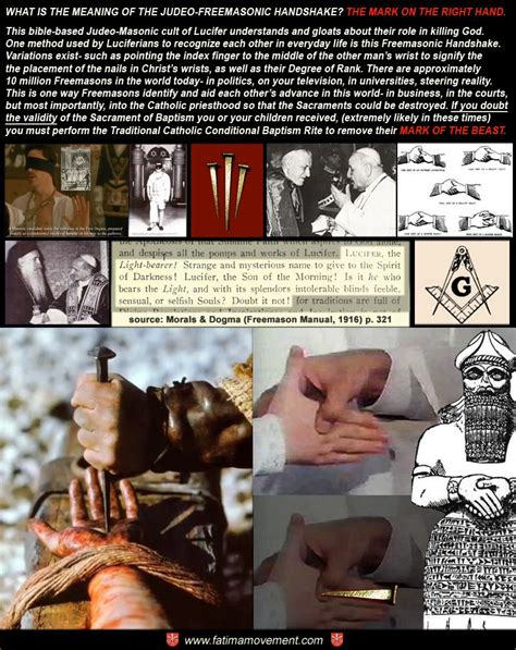 Hidden hand of freemasonry. Damn my Christian grandfather is a Freemason. Guess I got put him down before he sacrifices me to the baby eating satanic reptile elites. your importance has no effect on whether something is true or not. Freemason here.. 